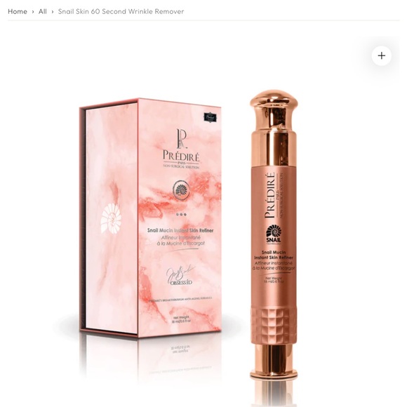 Predire Other - Prédiré Snail Skin 60 Second Wrinkle Remover - Gold